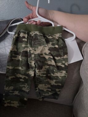 Garanimals Camo Print Kids Jeans Pants - Green, Brown, Tan